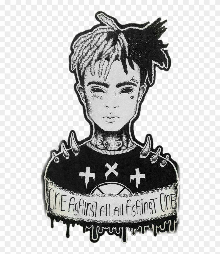 Xxxtentacion Drawings , Png Download - Xxtenations Fondos De Pantalla Clipart #1812964