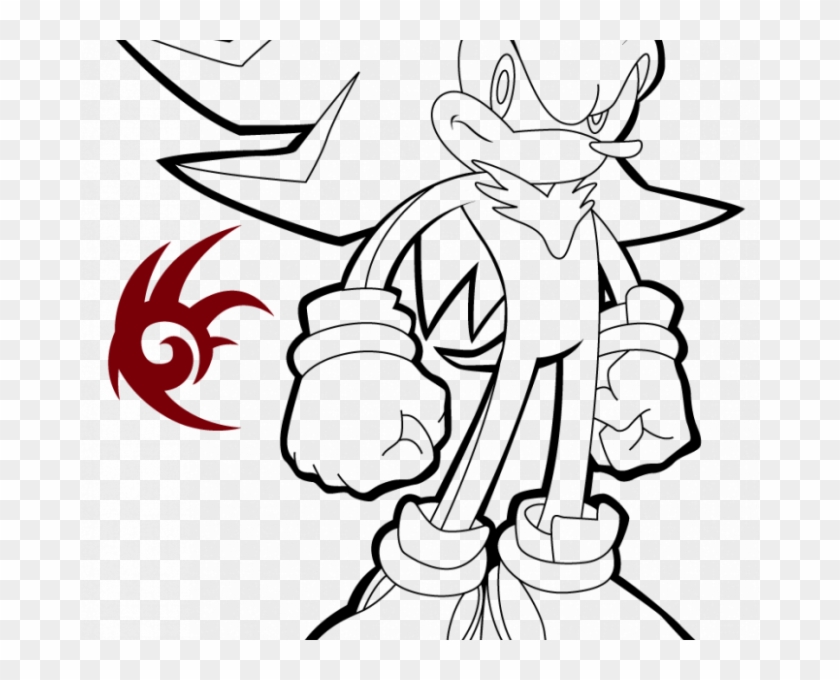 Cinderella Castle Coloring Pages Print - Shadow Sonic The Hedgehog Drawings Clipart