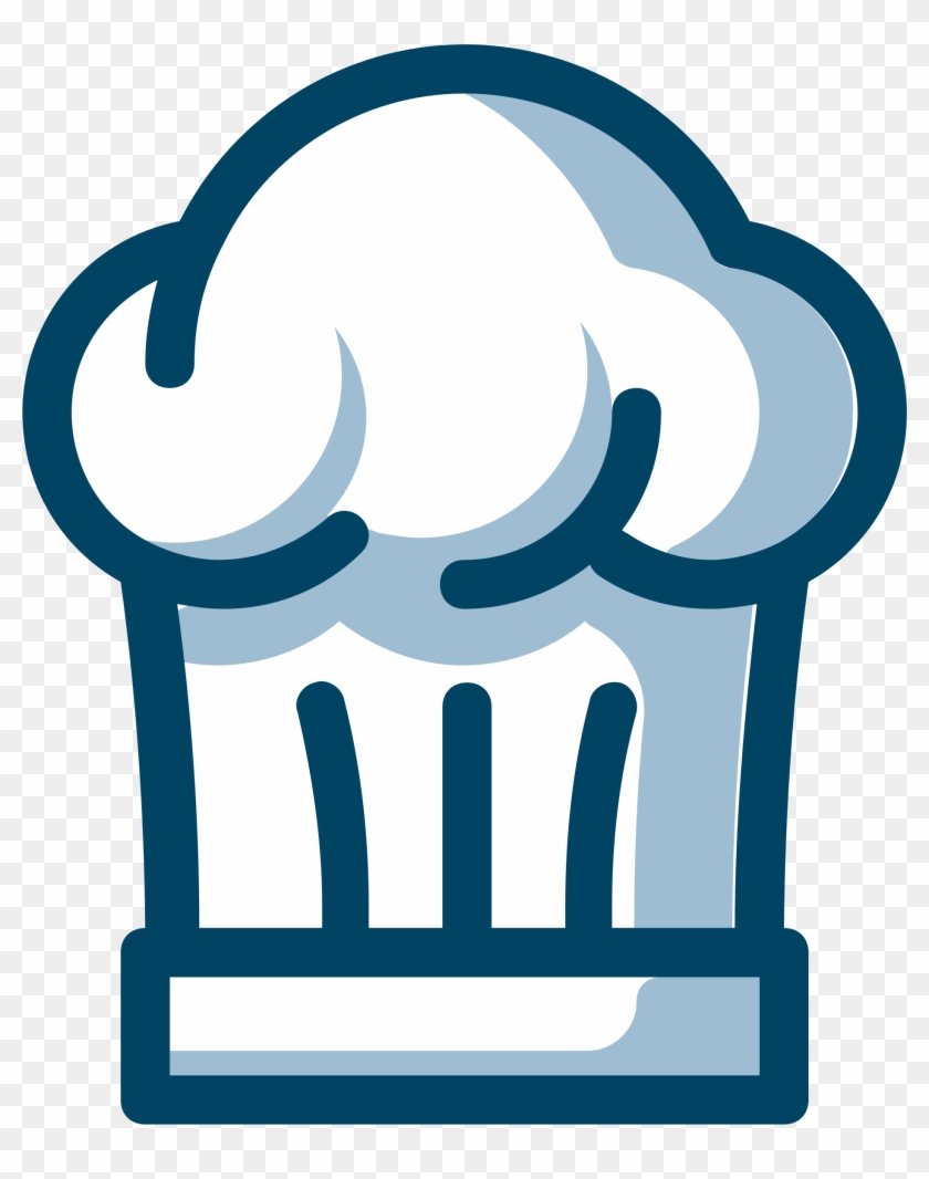 Big Image - Chefs Hat Logo Png Clipart #1813080