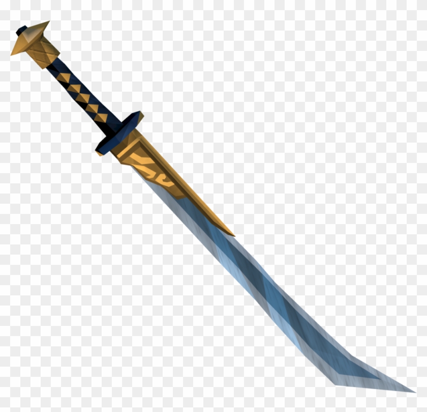 Katana Clipart Transparent Background - Ornate Katana - Png Download #1813799
