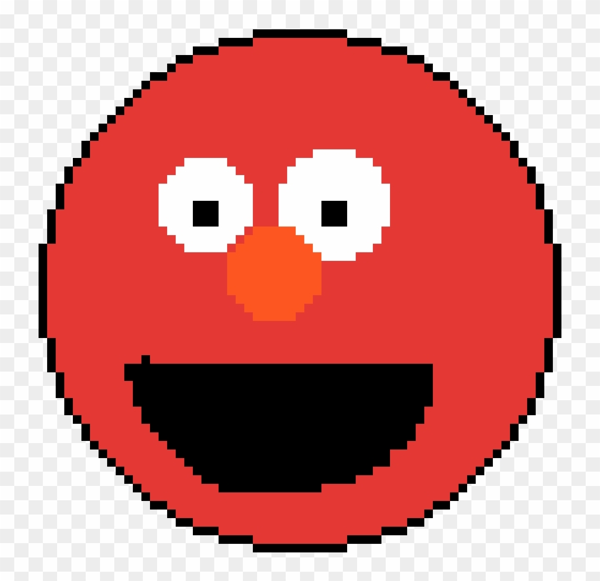 Elmo In A Nutshell - Pixel Art Clipart #1814402
