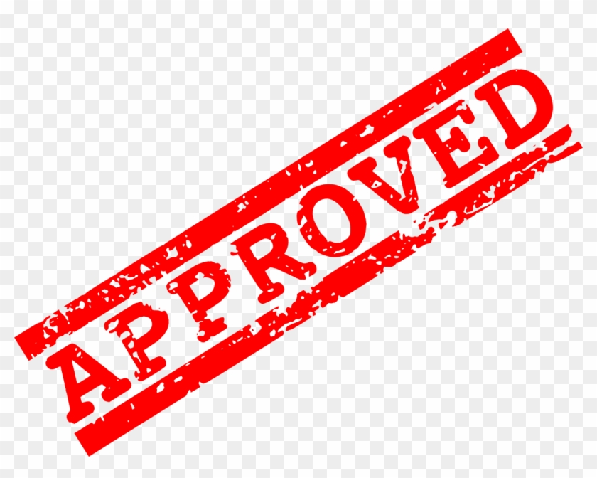 Red Stamp Png - Red Approved Stamp Transparent Clipart