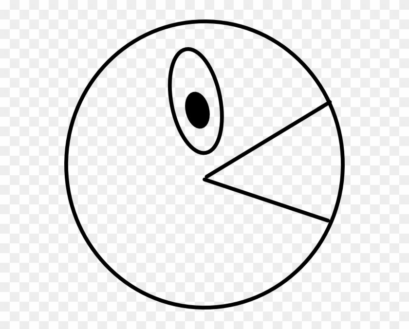 Small - Pac Man Ghosts Template Clipart