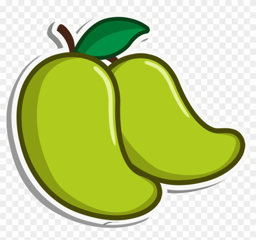 Pin Green Mango Clipart - Green Mango Clipart Png Transparent Png #1815618
