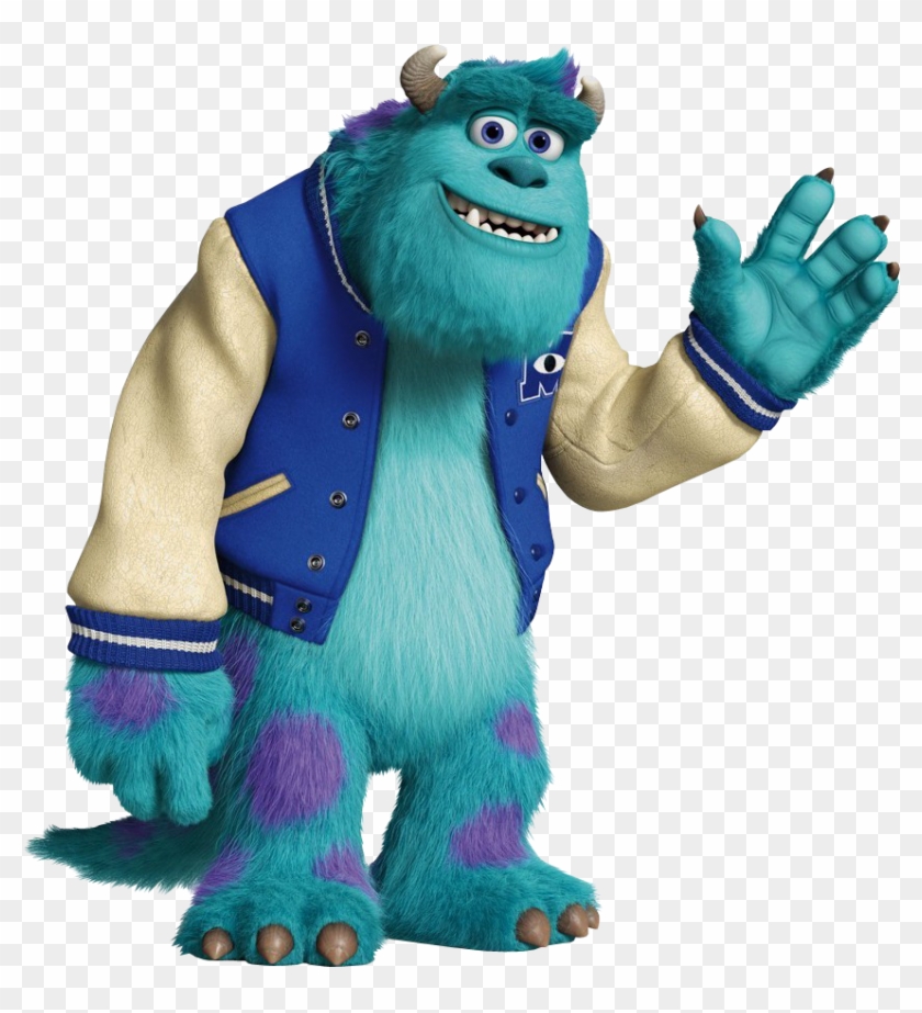 100 Personajes De Disney En - Sullivan Monsters Clipart #1815754