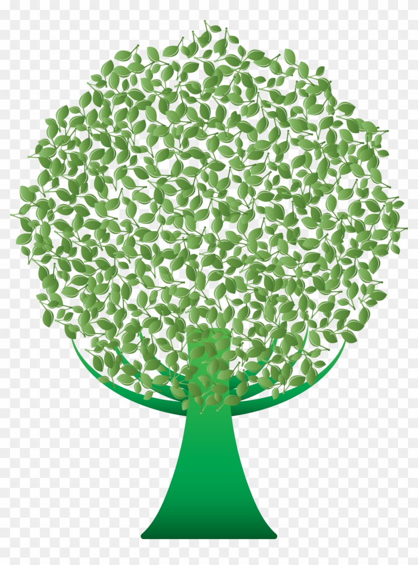 Green Tree Icons Png Free And Downloads - Pintura Ecologica Clipart