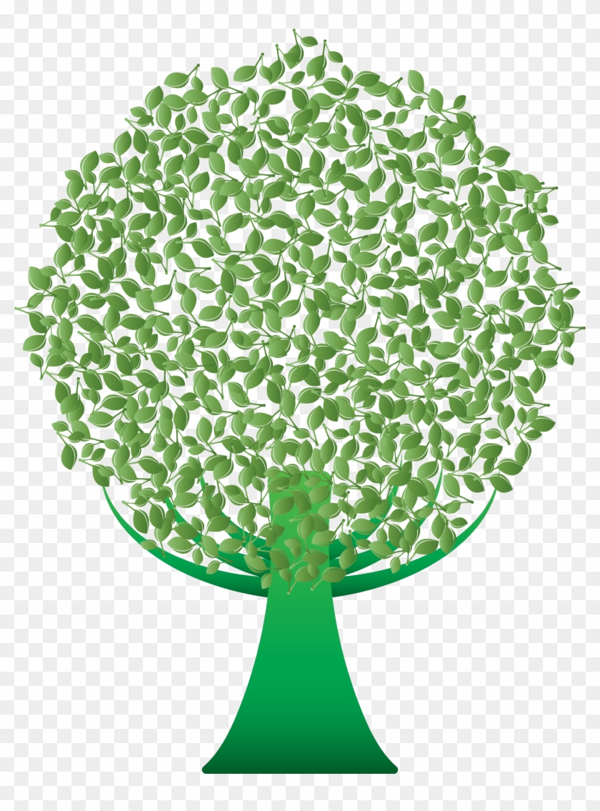 Green Tree Icons Png Free And Downloads - Pintura Ecologica Clipart #1816063