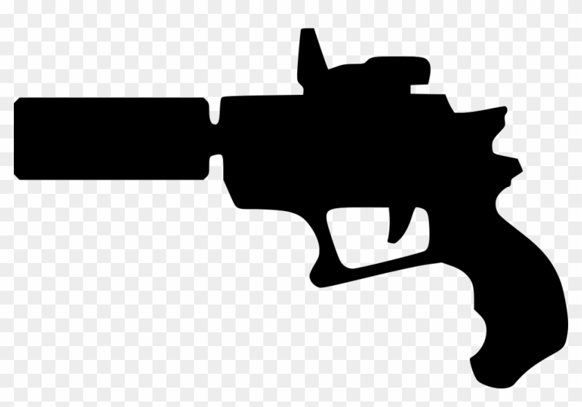 Clip Art Royalty Free Futuristic Svg Png Icon Free - Pistol Transparent Png #1816613