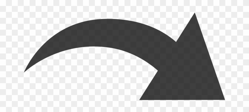 File - Visualeditor - Icon - Arched Arrow Ltr - Svg - Arched Arrow Clipart #1816740