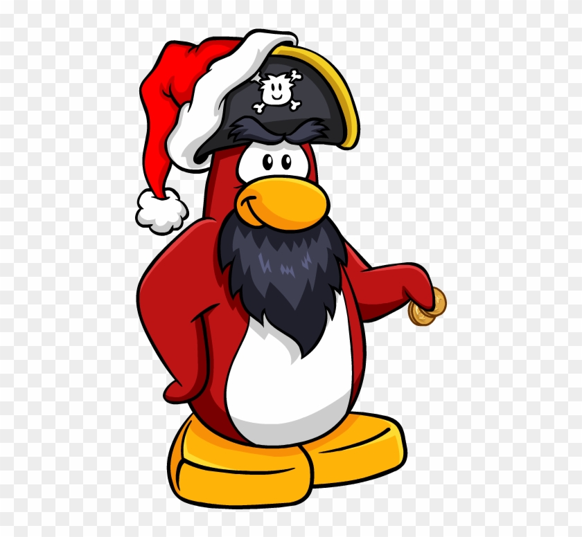 Christmas Penguin Png - Club Penguin Rockhopper Christmas Clipart