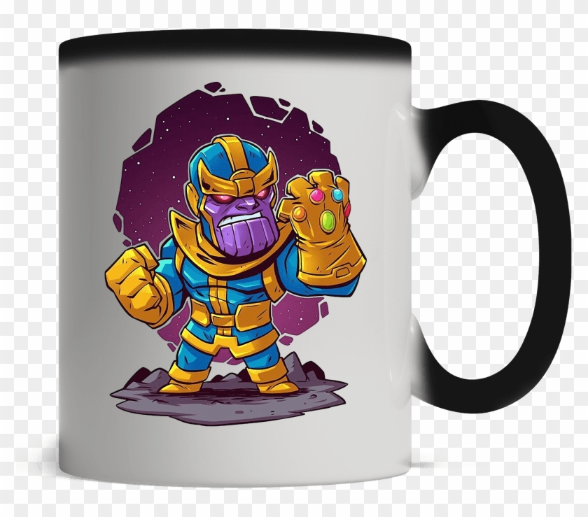 Thanos Chibi Mug - Laufman Thanos Clipart #1816905