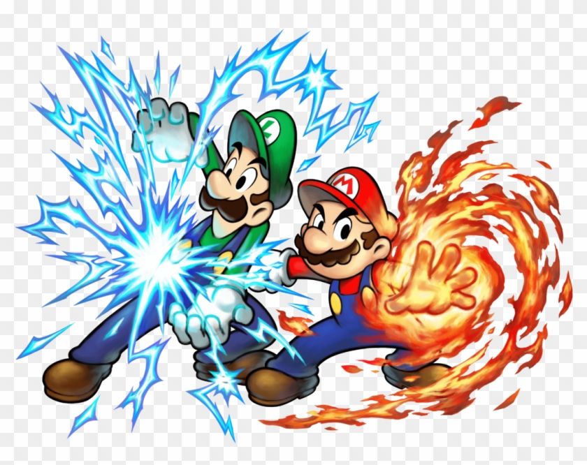 M&lss Bm Mario & Luigi - Mario And Luigi Superstar Saga Artwork Clipart #1817093