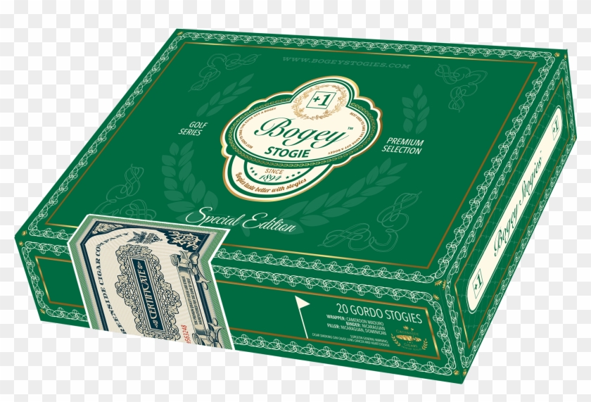 Bogey Stogie Label Icon - Box Clipart #1817193