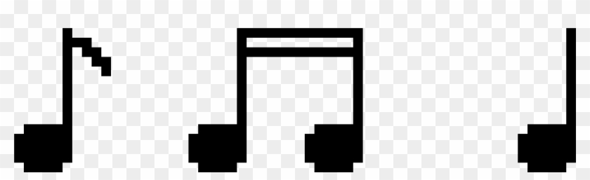 Music Notes - Music Note Pixel Png Clipart #1817662