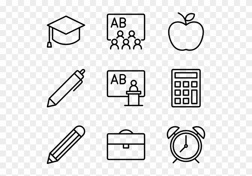 Education - Icons Teaching Clipart