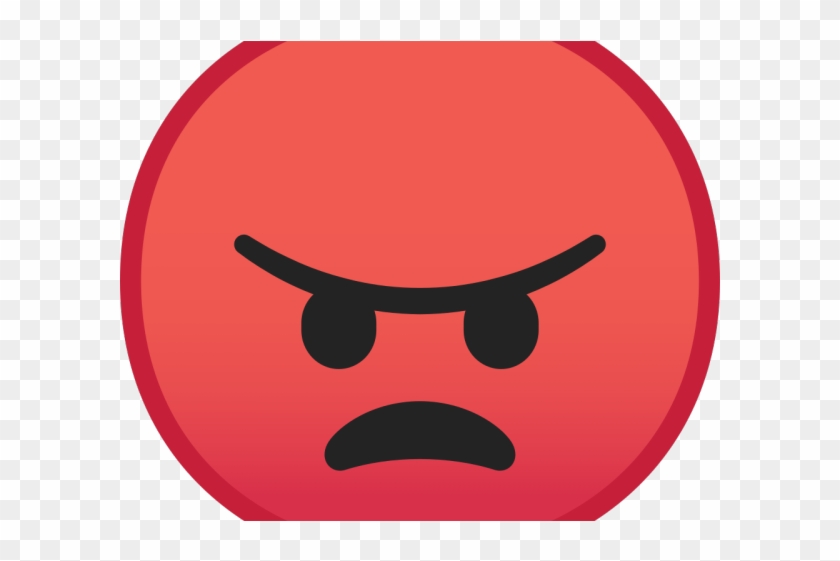 Angry Emoji Clipart Angry Emotion - Circle - Png Download