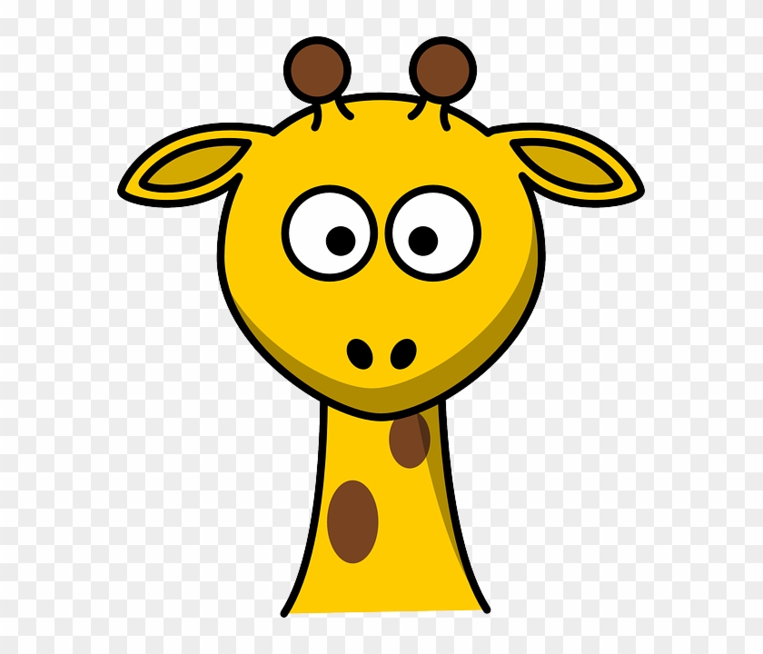Png Royalty Free Stock Giraffe Head No Body Clip Art - Giraffe Face Clip Art Transparent Png #1818230