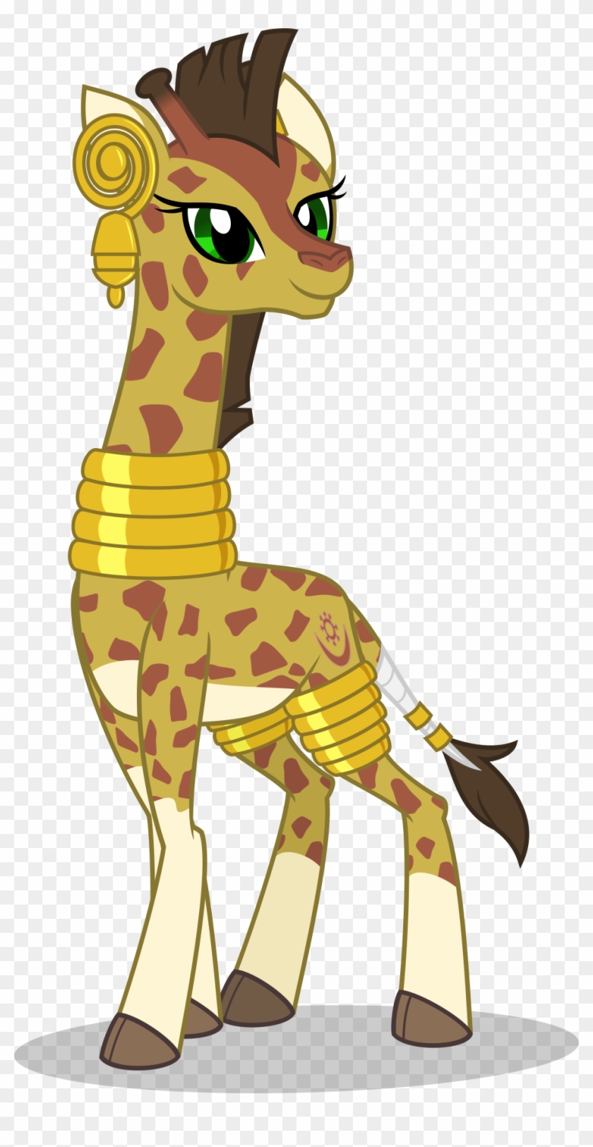 Giraffe Clipart Difference - Mlp Giraffe - Png Download