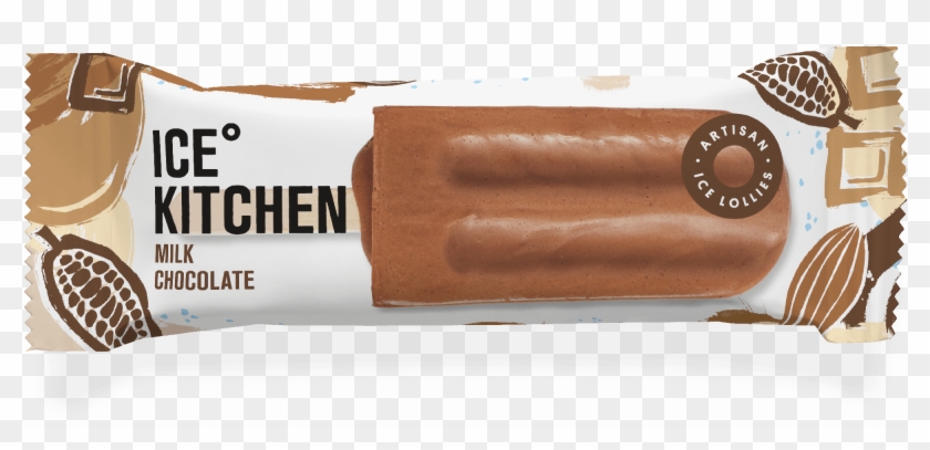 This Luxurious Lolly Blends Dark Belgian Chocolate, - Chocolate Clipart