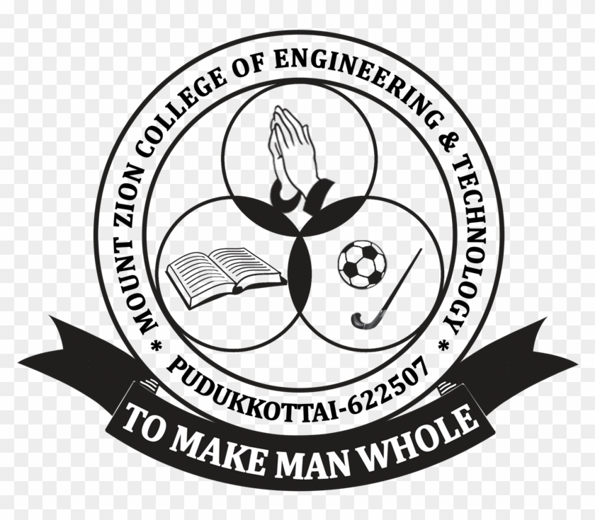 Mount Zion College Of Engineering And Technology - Mount Zion Silver Jubilee Matriculation School Logo Clipart #1818884