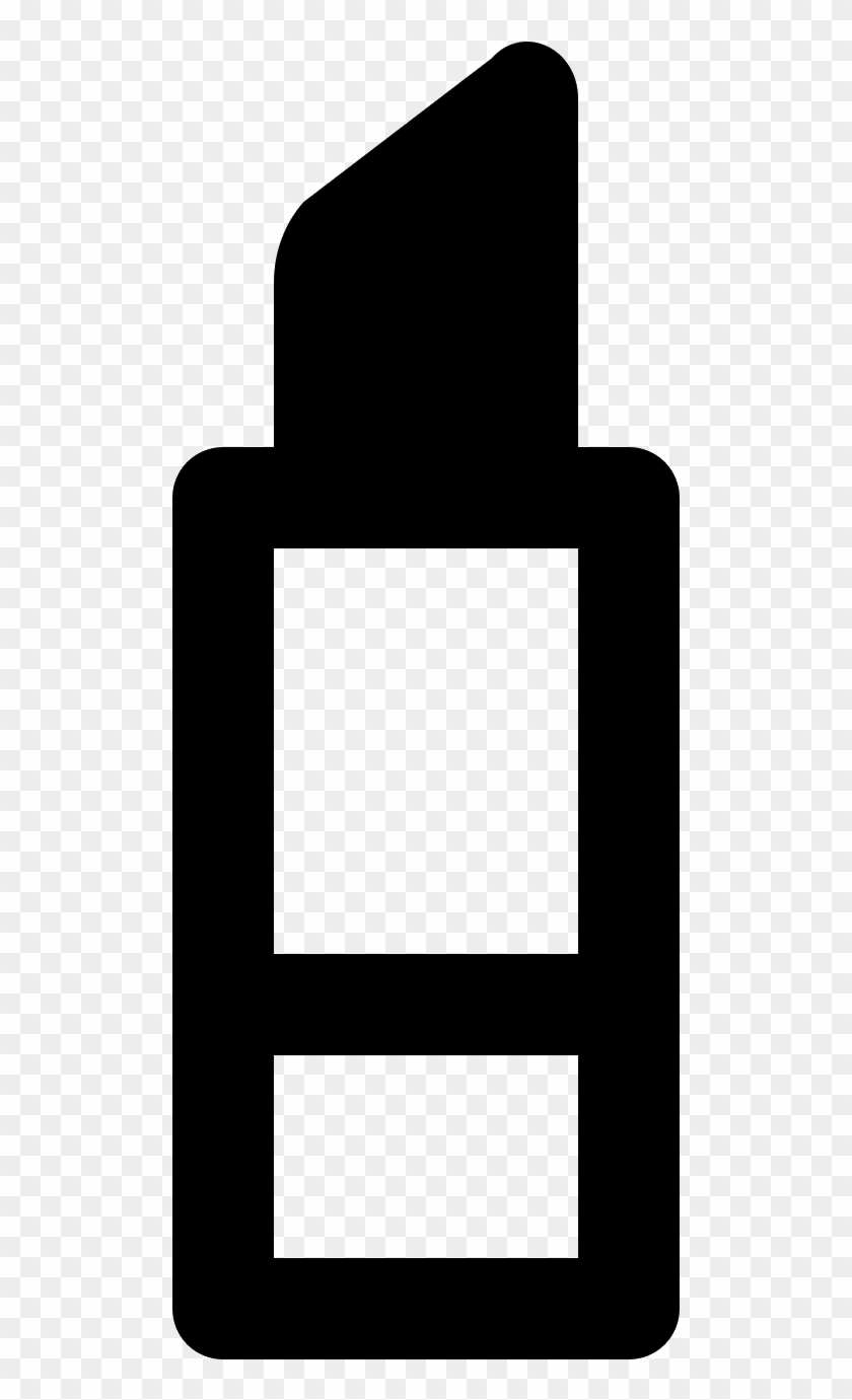 Lipstick Icon Free Png And Vector - Icon Lipstick Clipart #1819139