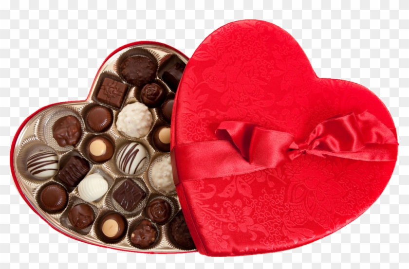 Svg Chocolate Transparent Heart Box Box Of Chocolates Png