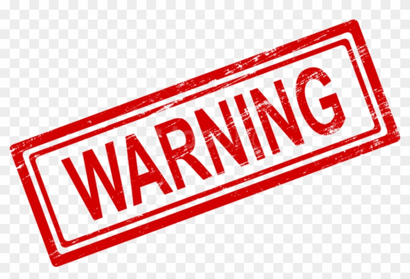 Free Png Warning Stamp Png - Goodbye Png Clipart #1819301