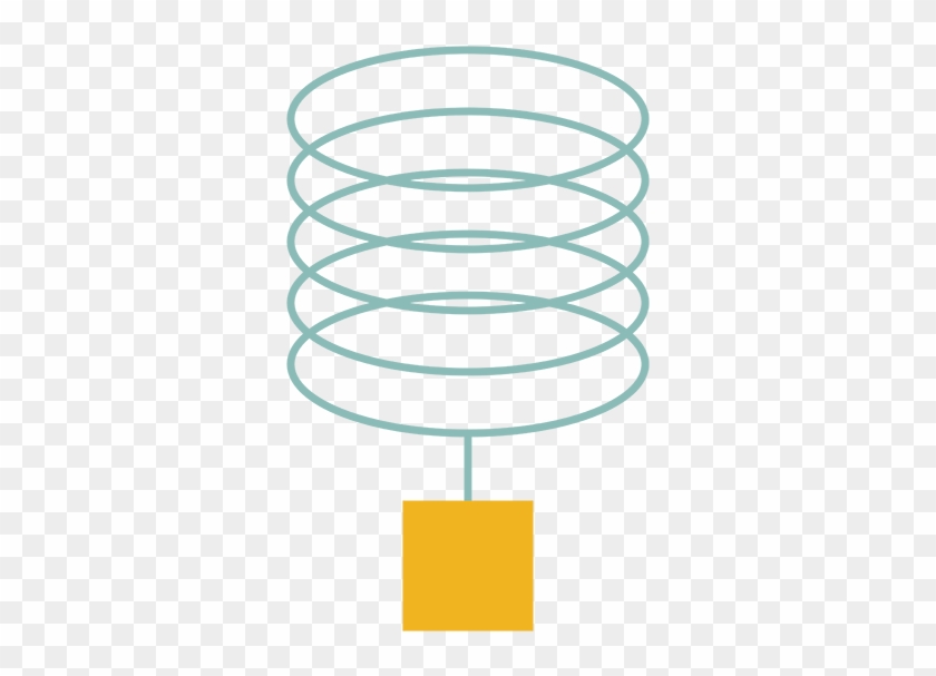 Spring And Mass Experiment Clipart