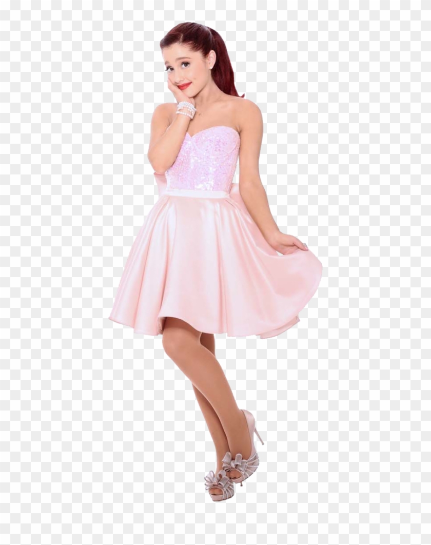 Ariana Wearing Heels Clipart