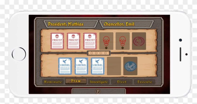 Geheimer Hitler - Smartphone Clipart