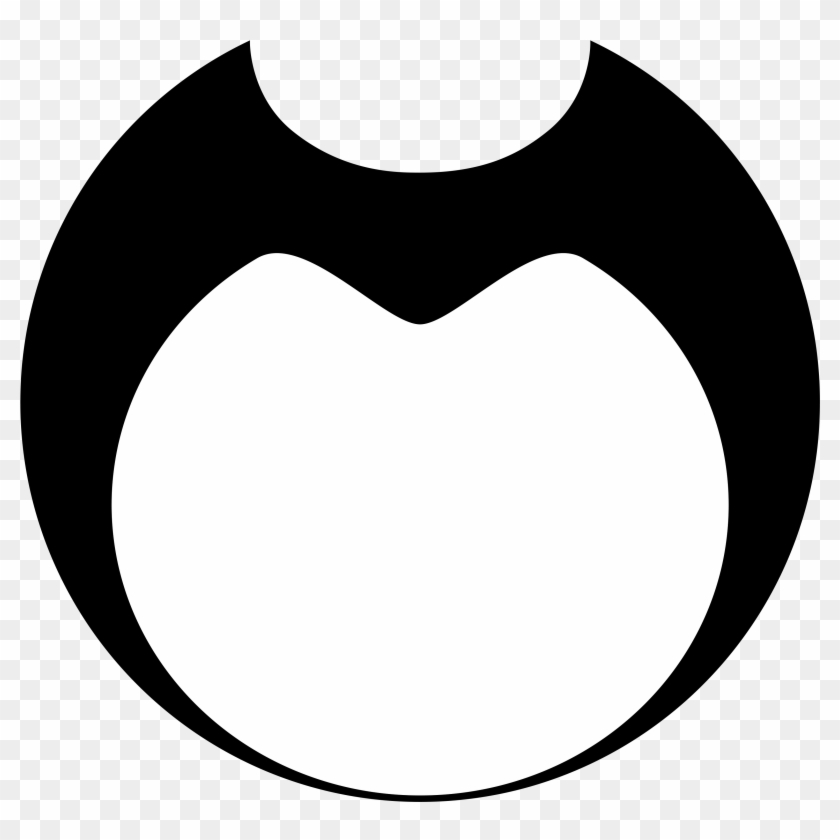 288kib, 3107x2958, Bendy Face Blank - Bendy And The Ink Machine Face Clipart