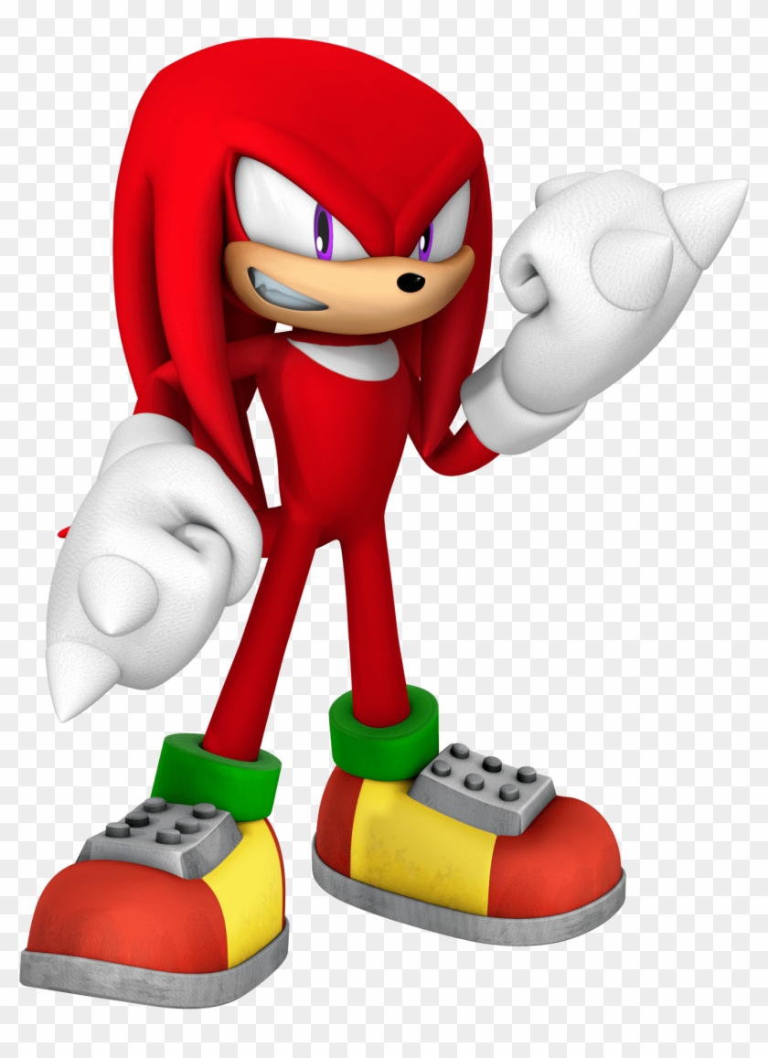 Knuckles The Echidna Sonic Clipart #1820823