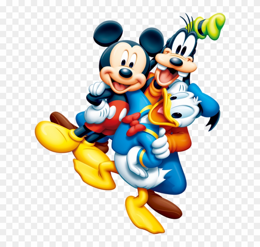 Фото, Автор Soloveika На Яндекс - Mickey Mouse And Donald Duck Png Clipart