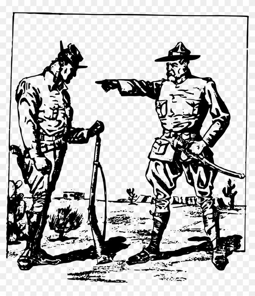 This Free Icons Png Design Of Angry Soldier Clipart