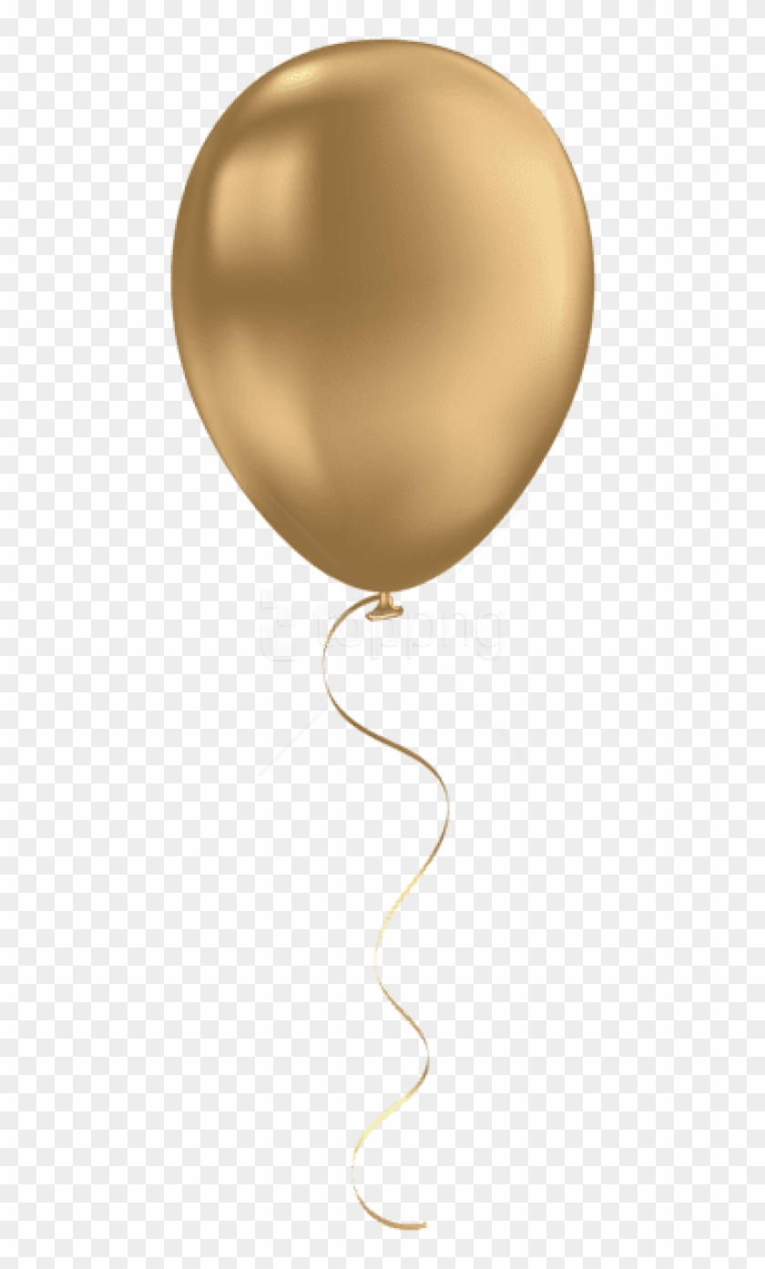 Free Png Download Balloon Gold Png Images Background - Balloon Gold Png Clipart