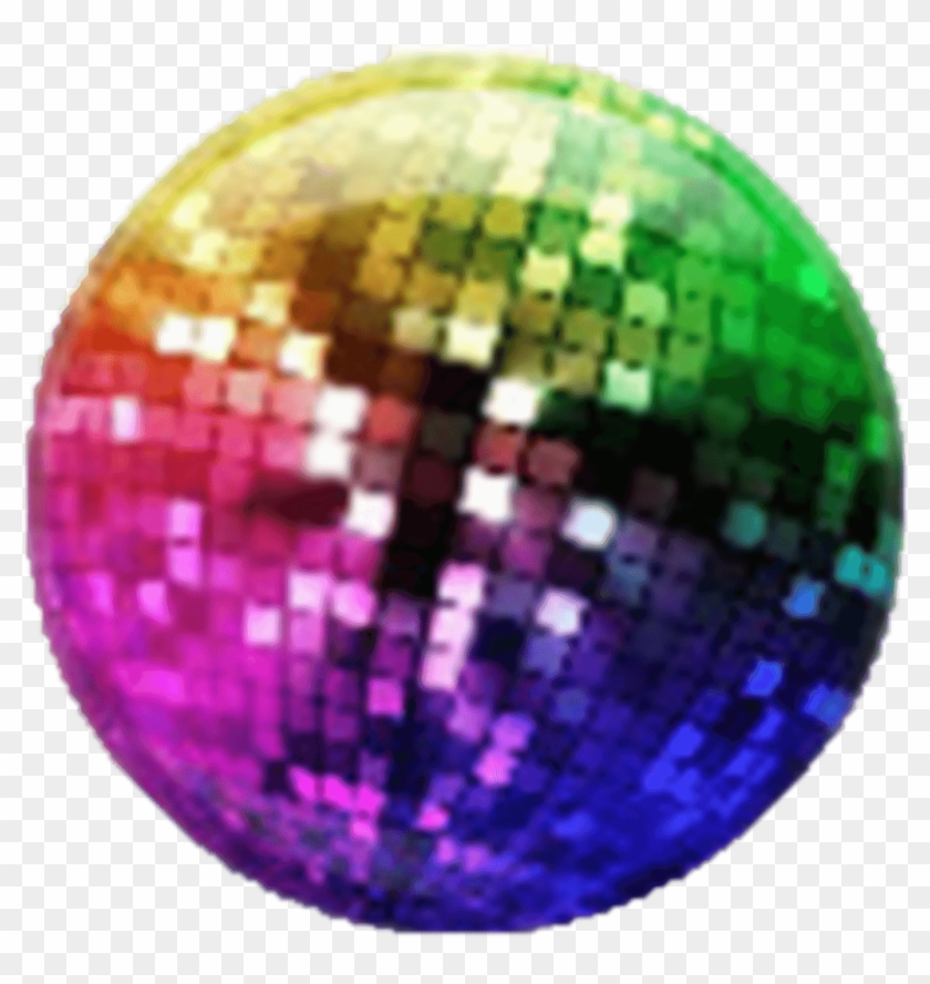 Colored Disco Ball Png Clipart #1821622