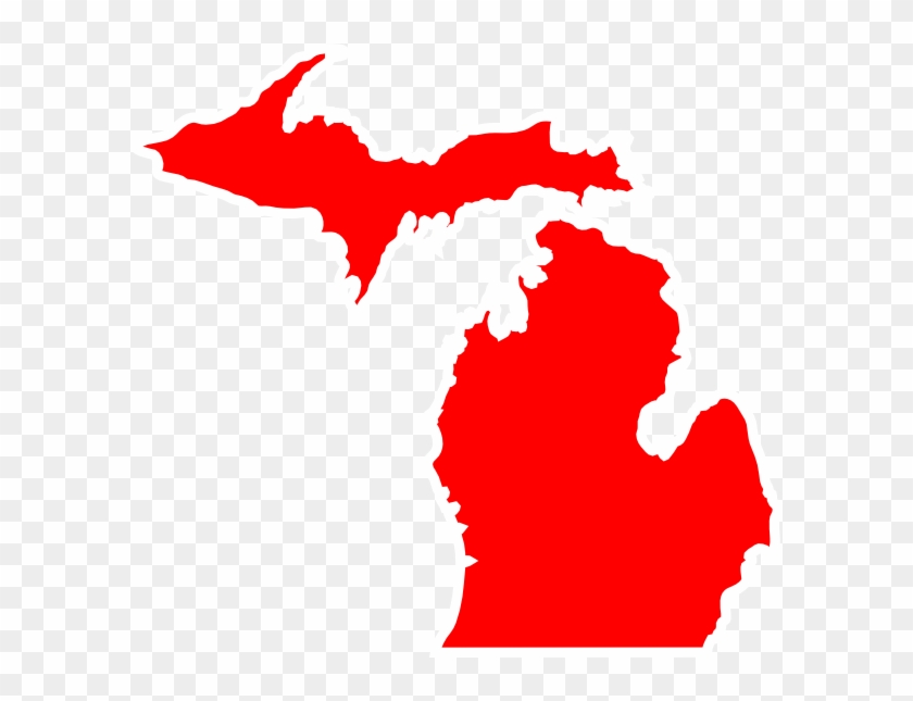 Small - State Of Michigan Clipart #1821666