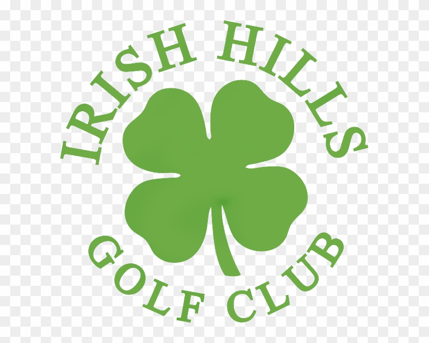 Large Irish Hills Logo New Green Yellow Png - Shamrock Clipart
