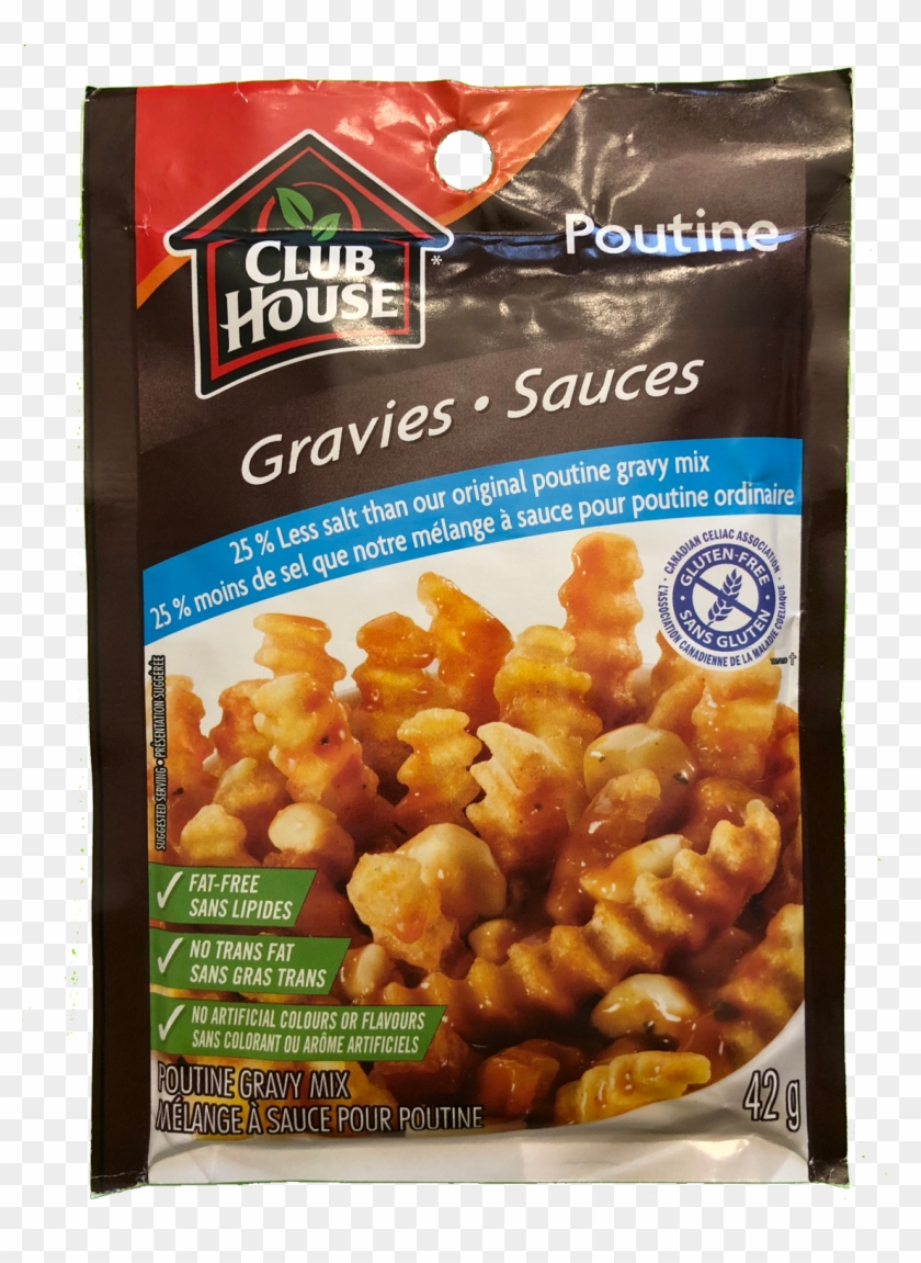 Club House Poutine Gravy With 25% Less Salt - Gluten Clipart #1822000