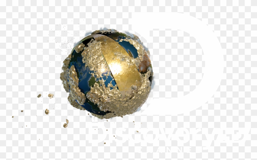 Gold Dc Hd White Rgb - Discovery Channel Clipart #1822120