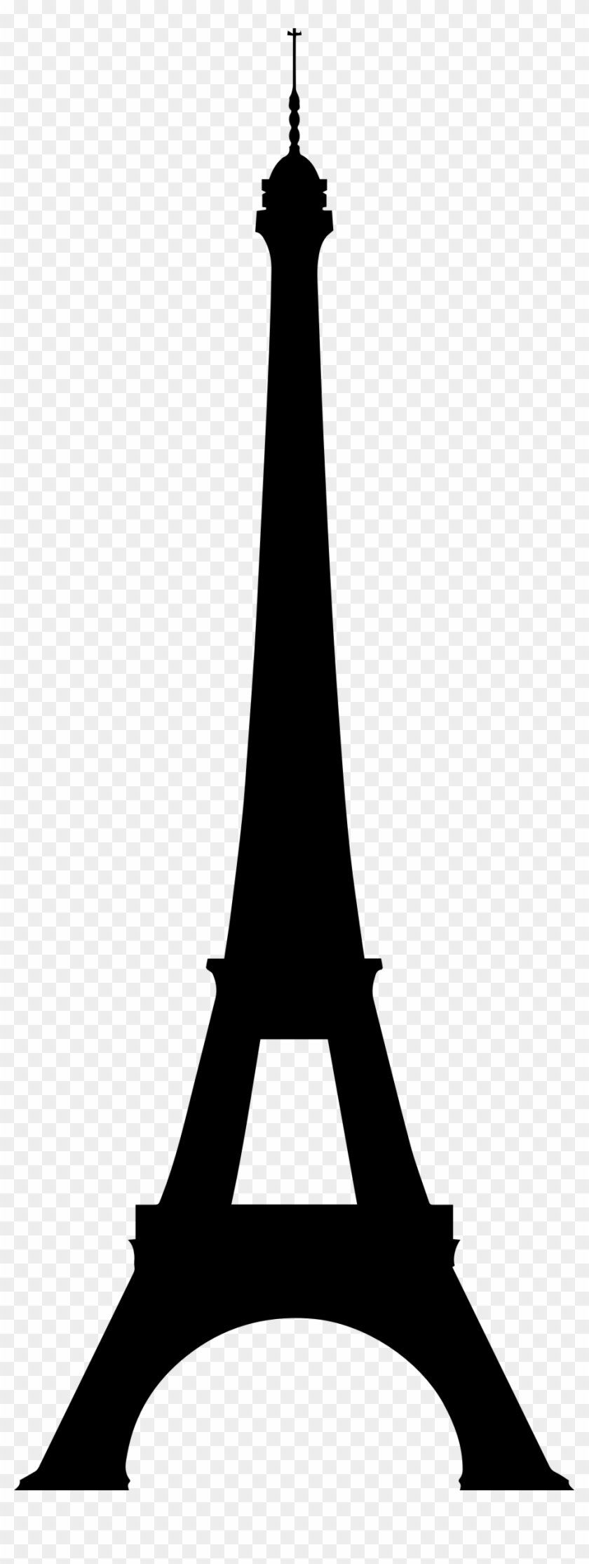 This Free Icons Png Design Of Eiffel Tower Silhouette Clipart #1822430