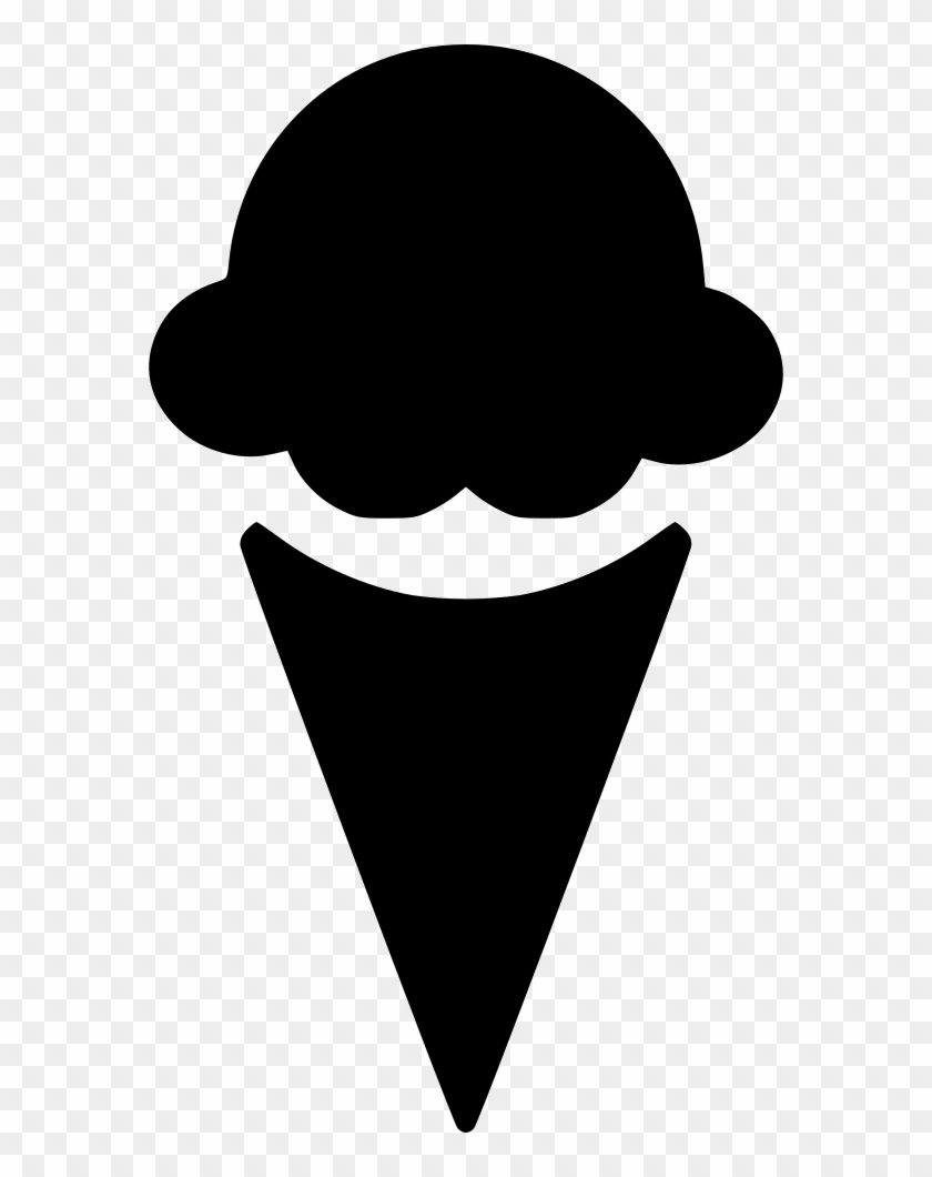 Png File Svg - Black And White Ice Cream Svg Clipart