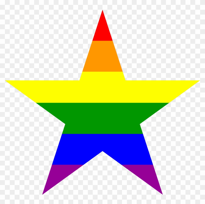 Shooting Star Clipart Star Spray - Rainbow Star Clip Art - Png Download #1822754