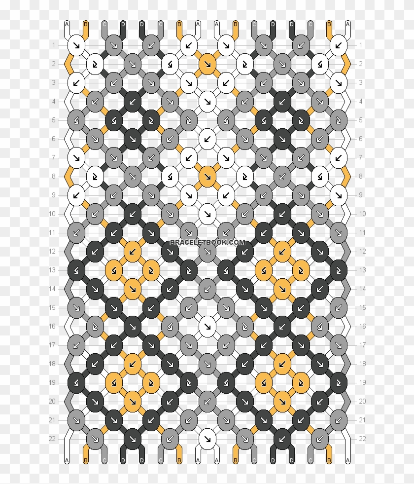 Normal Pattern - Friendship Bracelet New Patterns Clipart