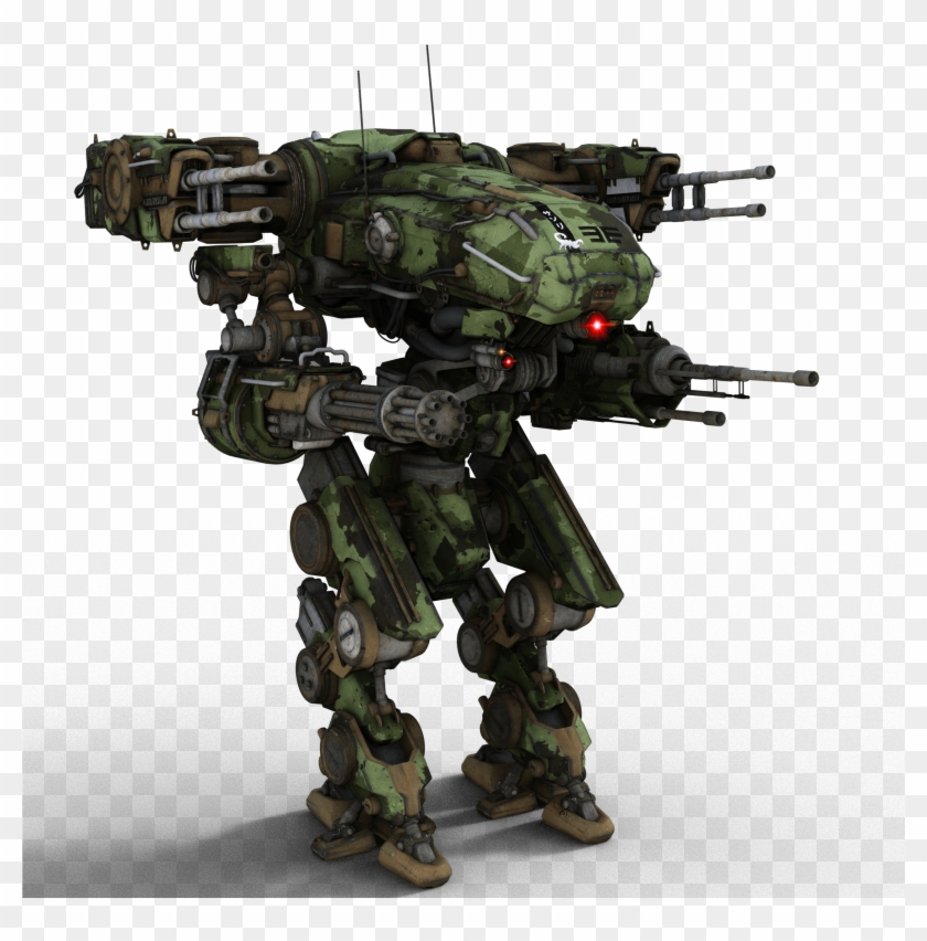 2500 X 2500 11 - Military Sci Fi Robots Clipart
