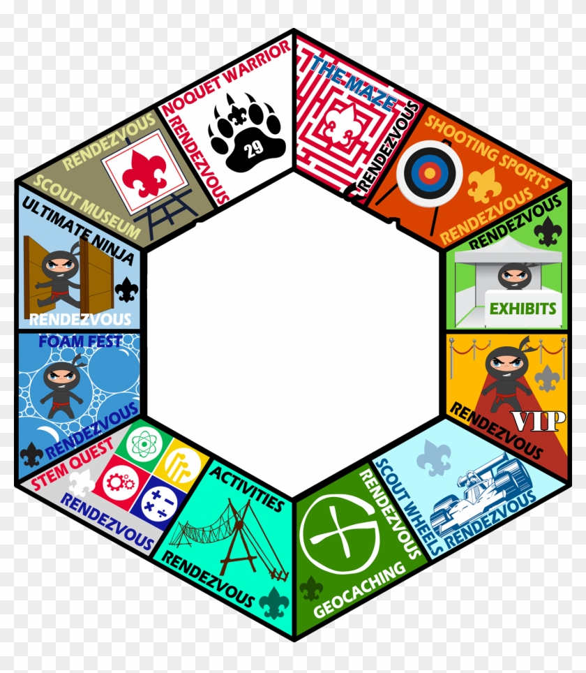 Activities Patches No Center - Bearizona Clipart