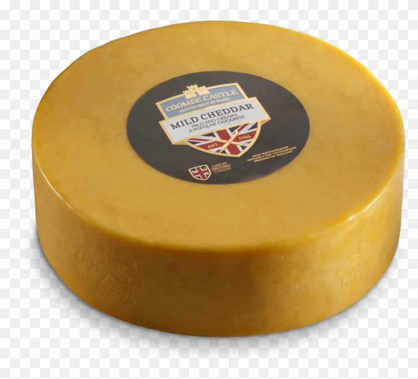 Usa Uk Coombe Castle International Cheddar Cheese Mild Clipart #1823246