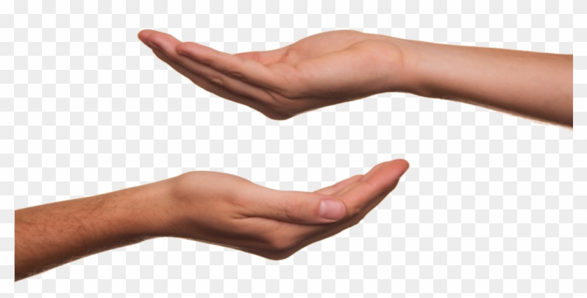 Cupped Hand Side View Clipart