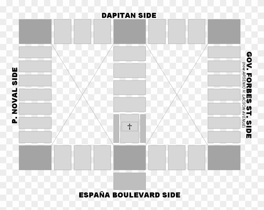 Ust Main Building Divisions - Ust Main Building Earthquake Proof Clipart