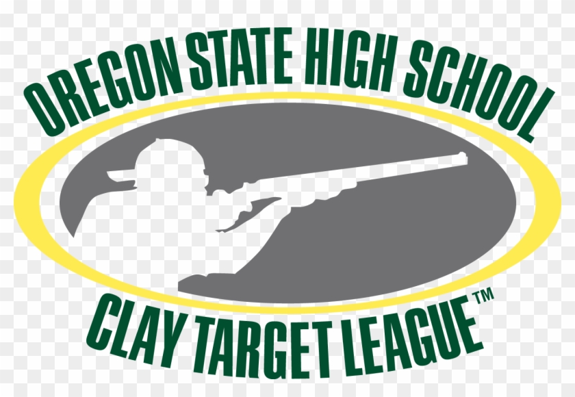 Oregon Clay Target Logo - Clay Pigeon Shooting Clipart #1824003